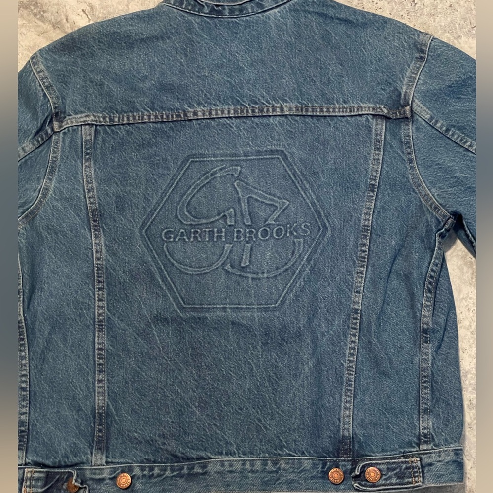 Garth Brooks Rare Vintage Unworn Denim Jacket